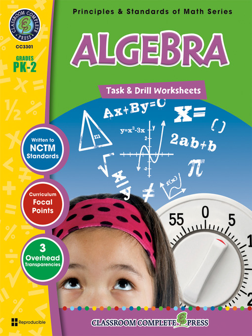 Title details for Algebra - Task & Drill Sheets by Nat Reed - Available